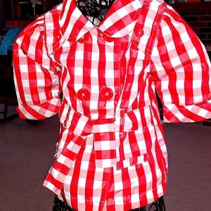 OMG!! SOO CUTE! Infant Gingham Jacket, 24 mos.